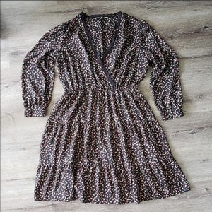 Collective Concepts Lace Trim Floral Dress 1X